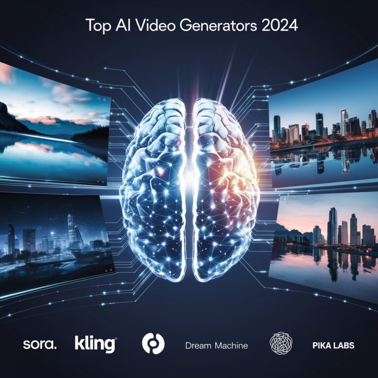 Main Banner for Definitive Top AI Video Generators Guide 2024